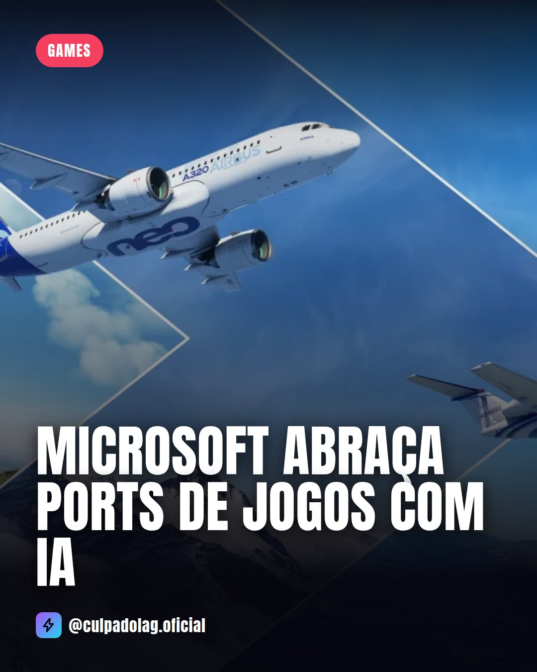 Último post do Culpa do Lag no Instagram