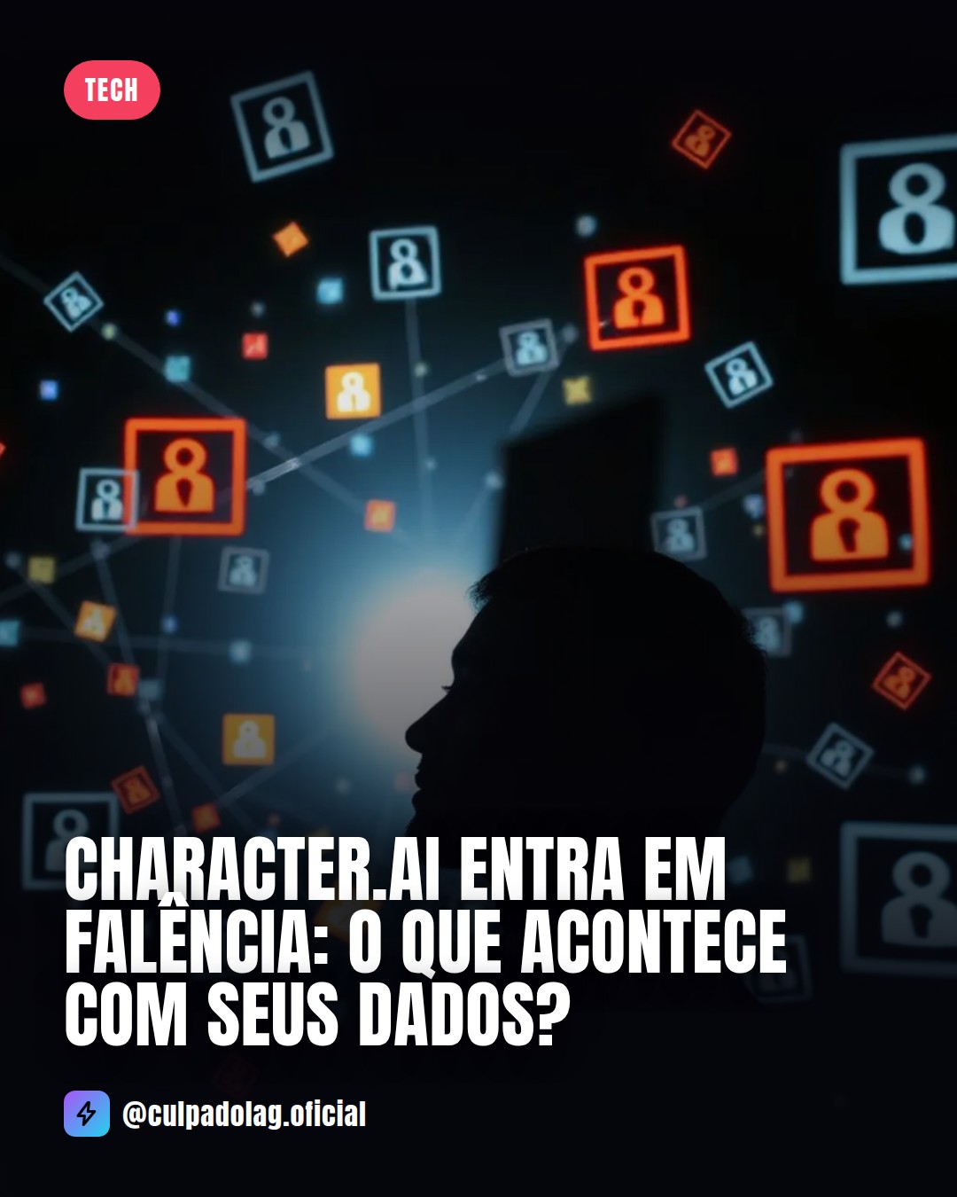 Último post do Culpa do Lag no Instagram