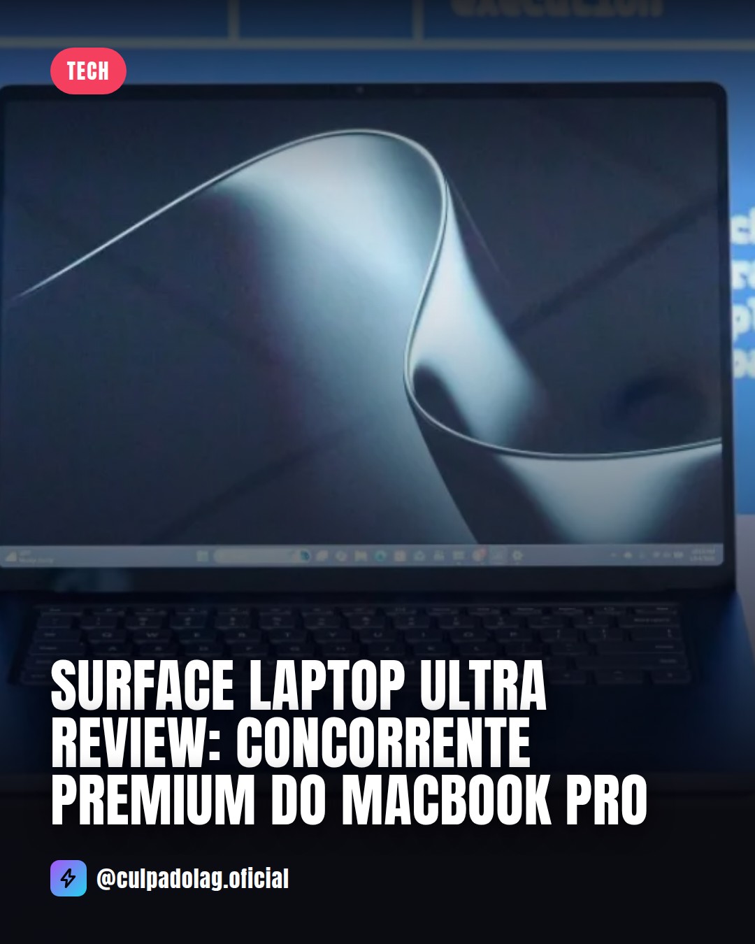 Último post do Culpa do Lag no Instagram
