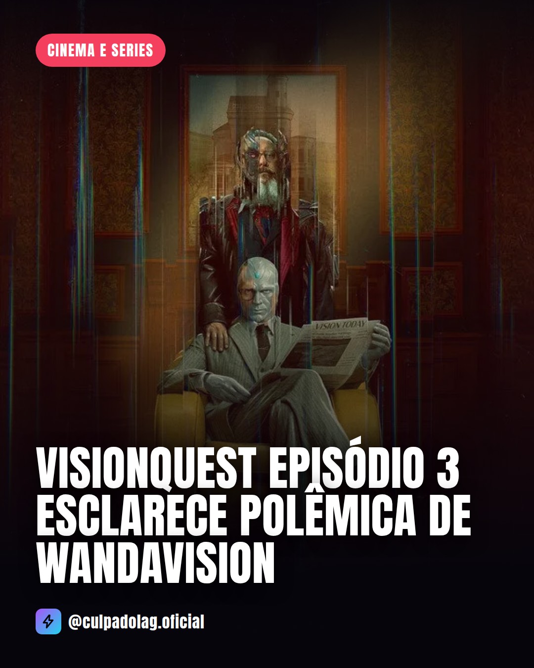 Último post do Culpa do Lag no Instagram