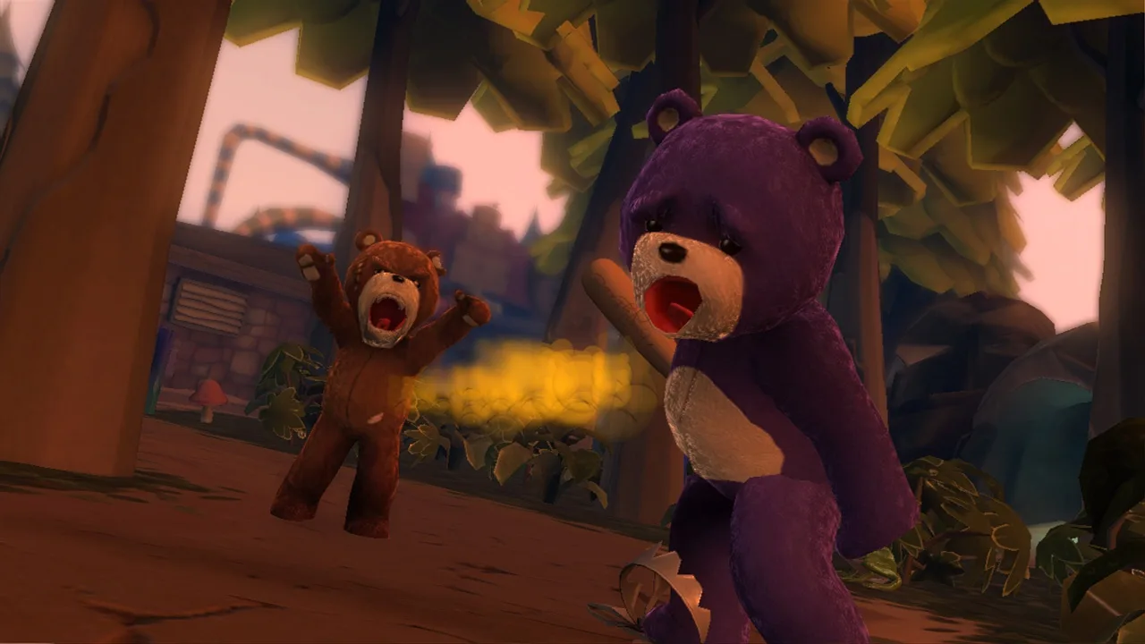Cena do jogo Naughty Dog
