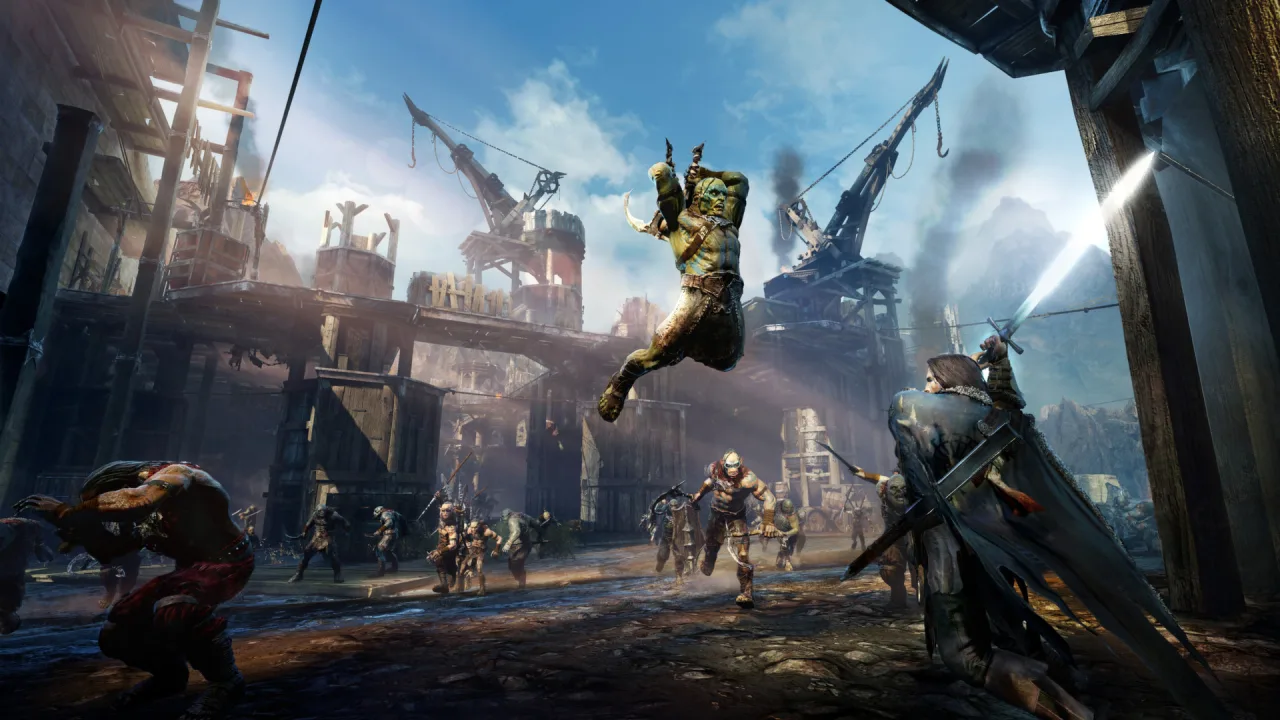 Cena do jogo Middle-Earth: Shadow of Mordor