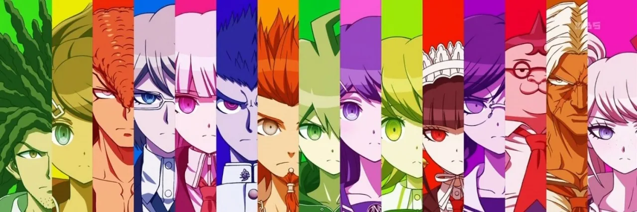 Cena do anime Danganronpa