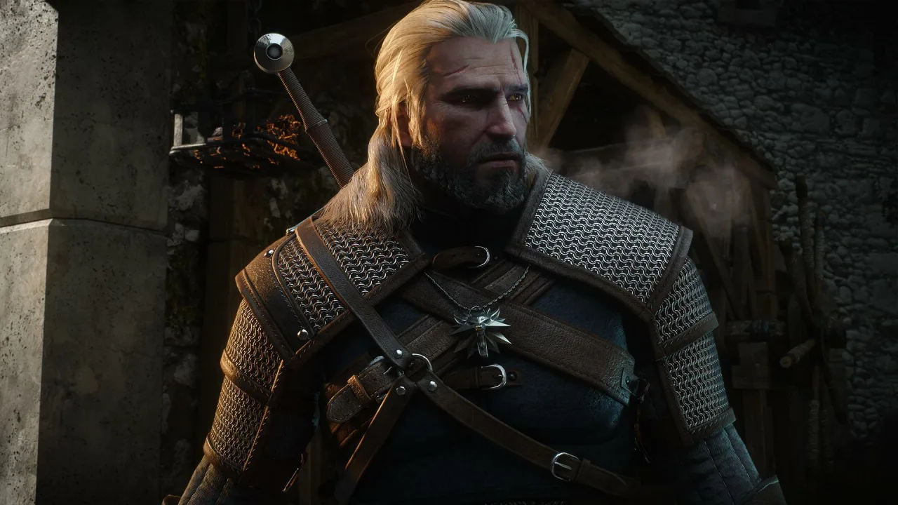 Cena do jogo The Witcher 3 Remastered