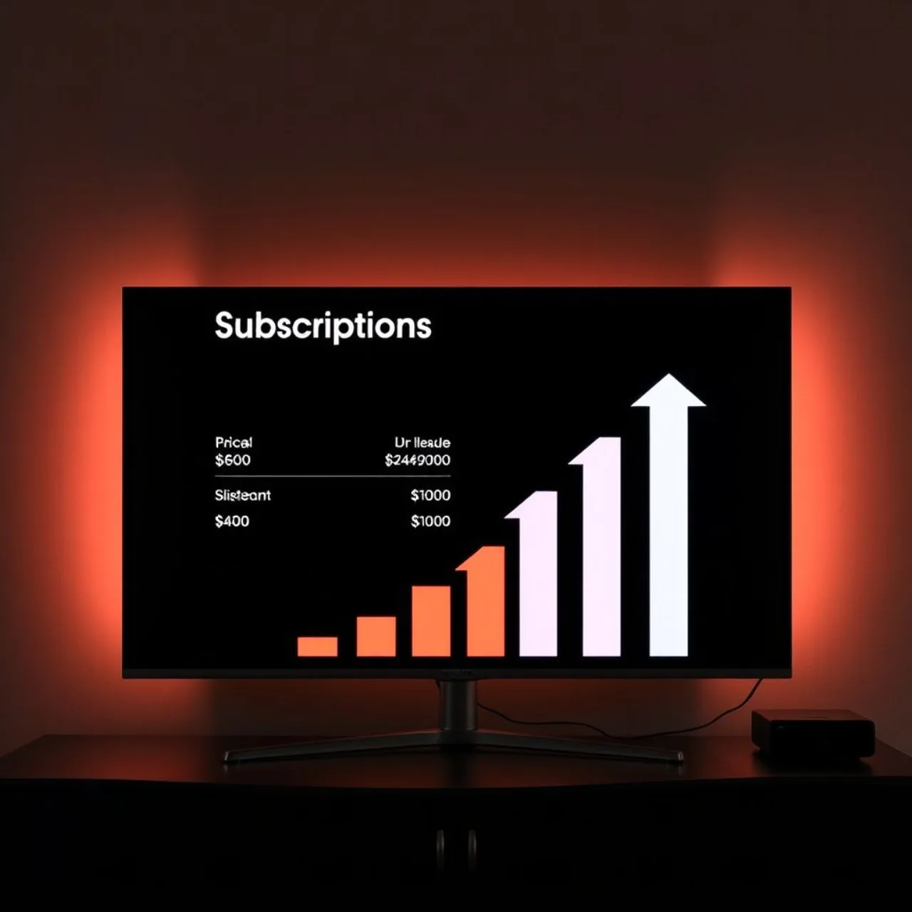 Logotipo da Discovery+ exibido na tela de TV com destaque para o novo preço de US$12 mensais