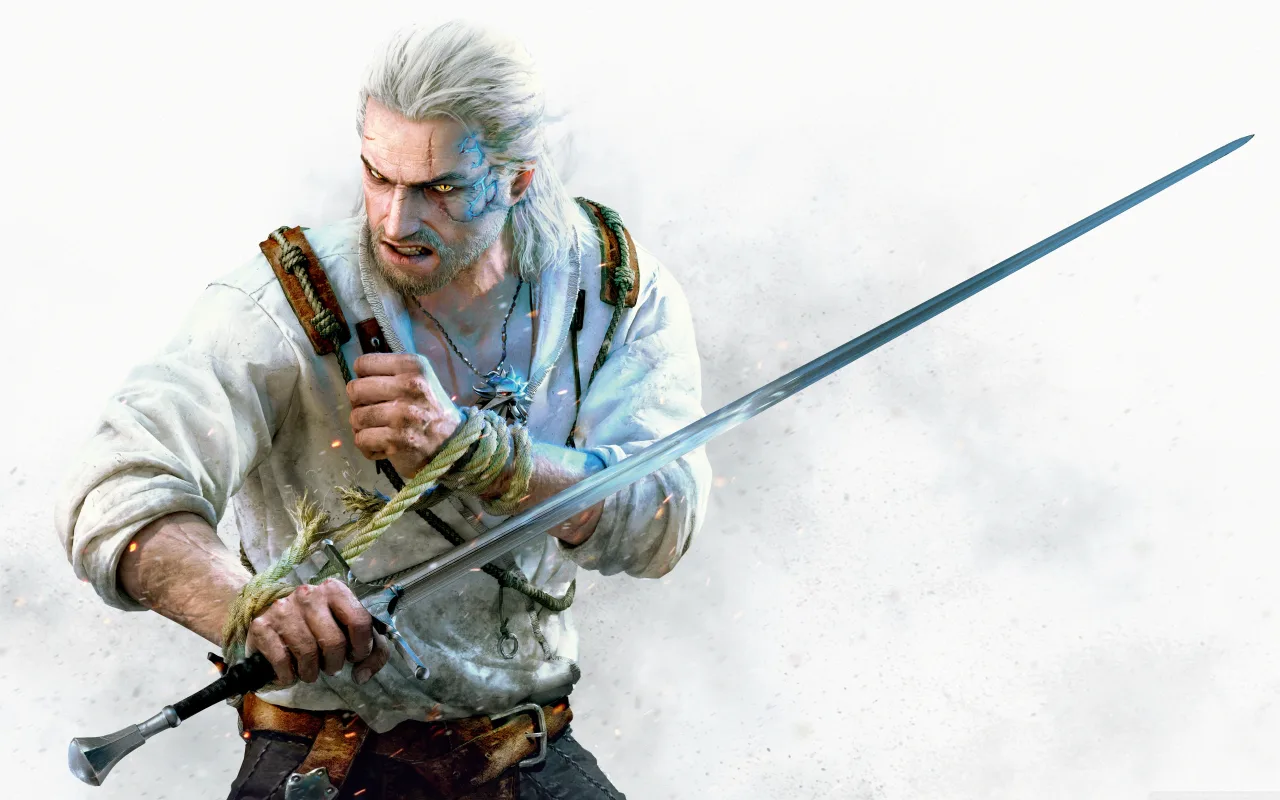 Cena do jogo The Witcher 3