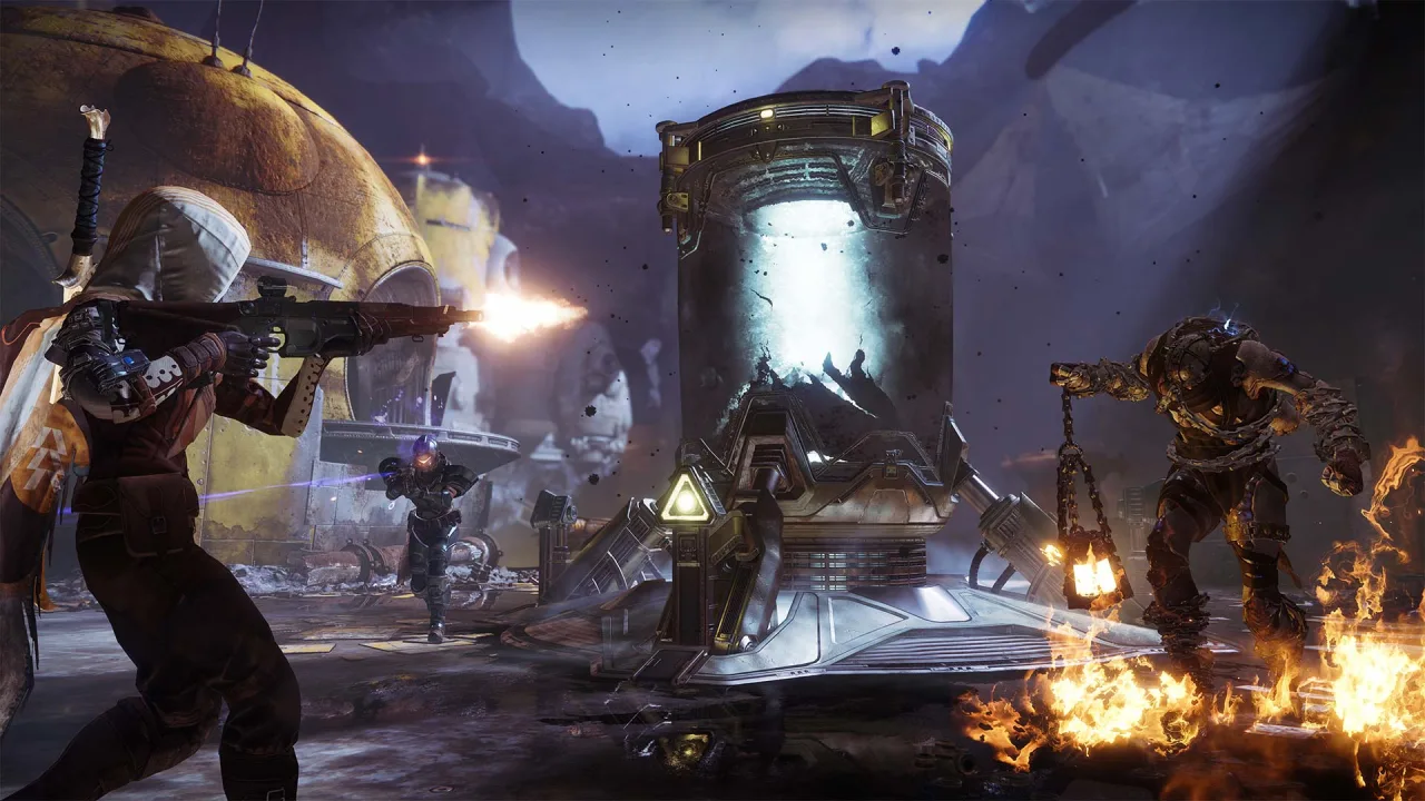 Cena do jogo Destiny 2