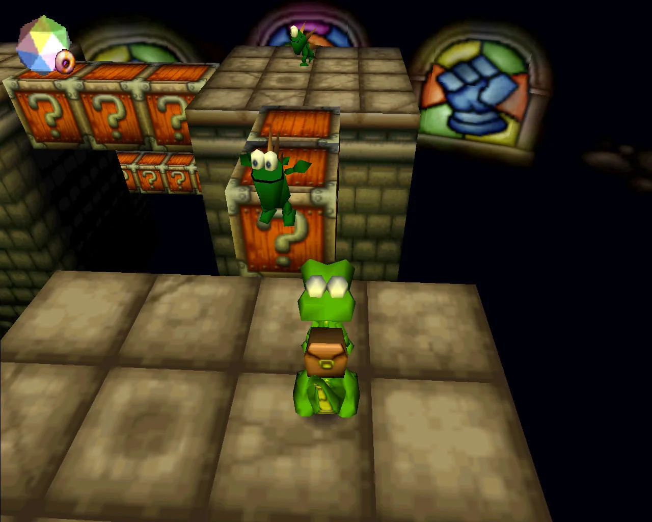 Cena do jogo Croc 2: Kingdom of the Gobbos