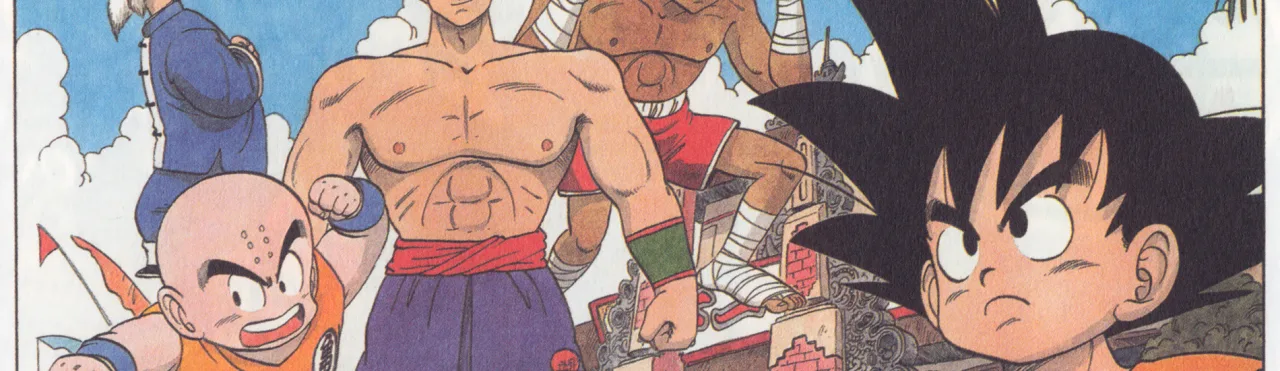 Cena do anime Dragon Ball