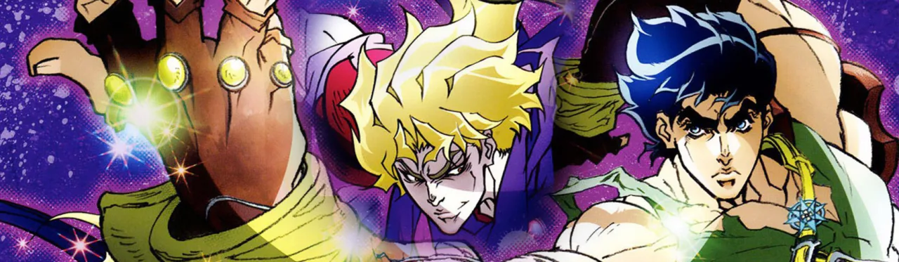 Cena do anime JoJo's Bizarre Adventure