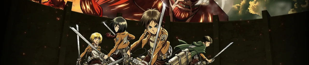 Cena do anime Attack on Titan