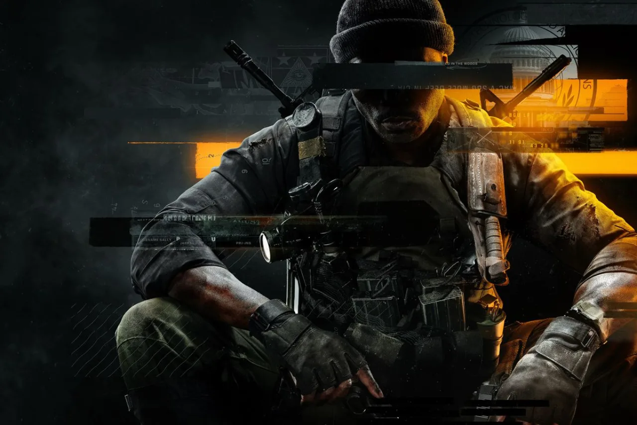 Controlador do Nintendo Switch ao lado de capas de Call of Duty: Black Ops 1 e 2, com um “X” vermelho sobre elas
