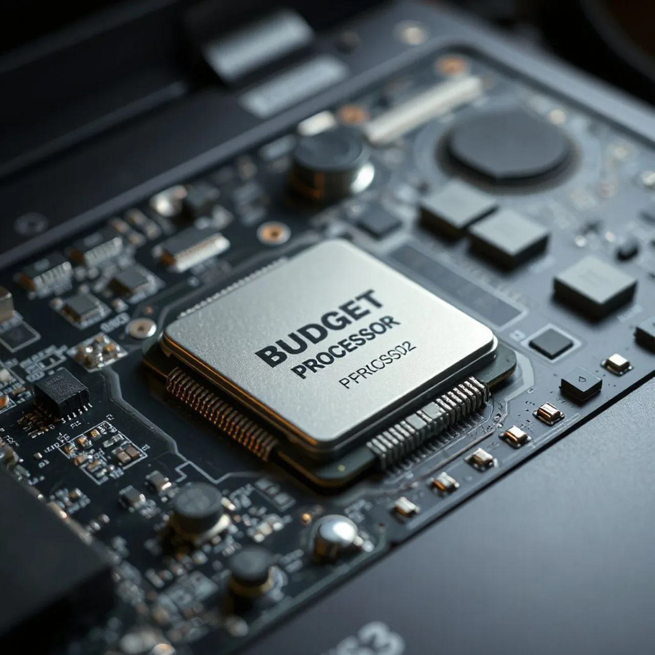 Processador Intel Wildcat Lake na embalagem com logotipo da marca