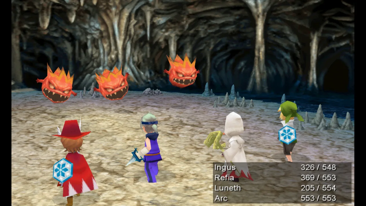 Cena do jogo Final Fantasy VII Remake