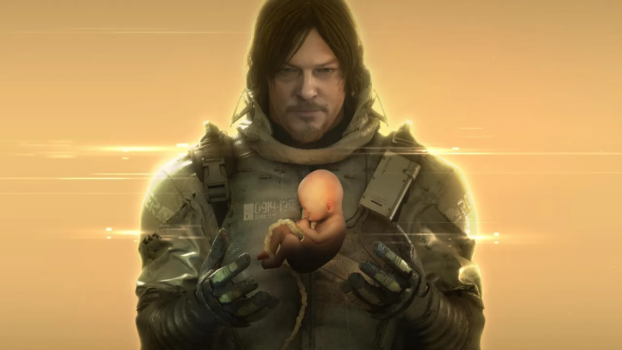 Cena do jogo Death Stranding