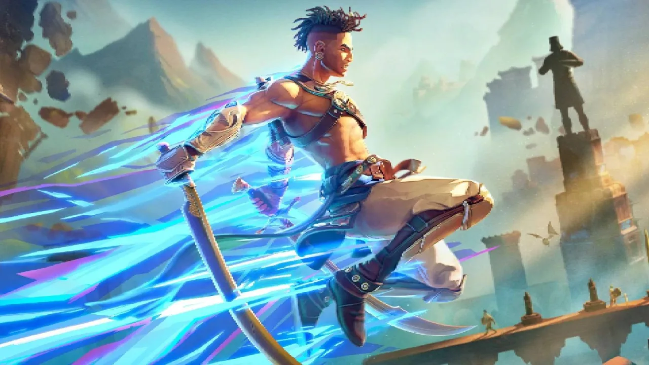 Cena do jogo Prince of Persia: The Lost Crown