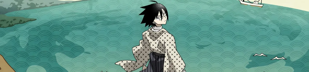 Estenda a respiração entre luzes de neon e personagens de anime, enquanto segura um smoothie verde e faz alongamento de yoga