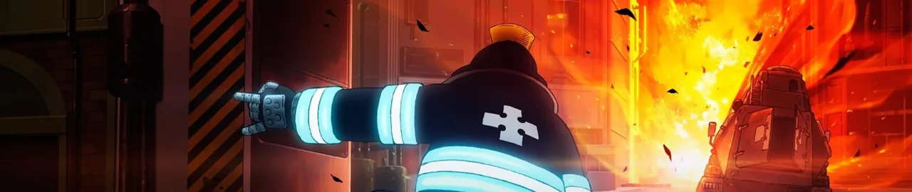 Cena do anime Fire Force