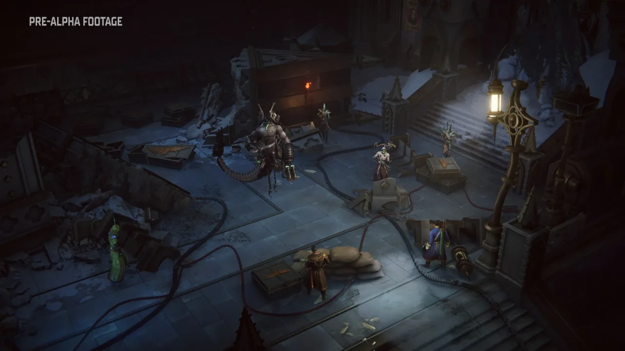 Cena do jogo Warhammer 40,000: Rogue Trader
