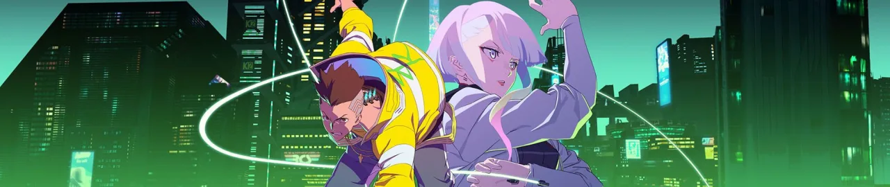 Pessoa com visual neon estilo cyberpunk fazendo exercícios de calistenia com halteres tecnológicos em Night City