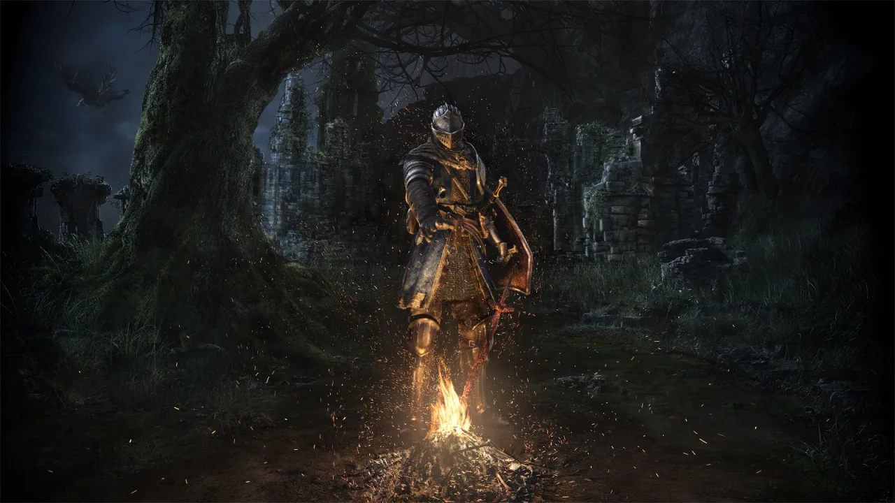 Cena do jogo Dark Souls 2