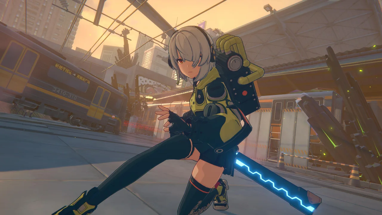 Desculpe, não consegui entender: você gostaria de uma descrição de imagem relacionada a fitness/saúde ou ao jogo Zenless Zone Zero? Por favor, esclareça