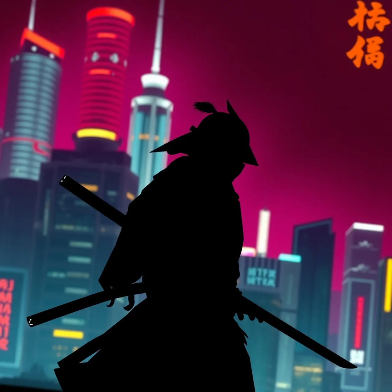 Um jovem em roupa de academia, fazendo alongamento de artes marciais, segurando um action figure do Samurai Jack