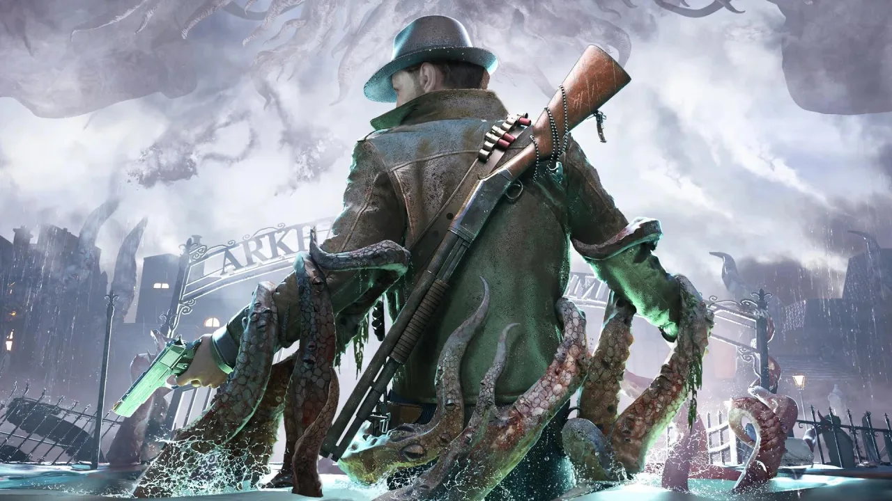 Cena do jogo The Sinking City 2