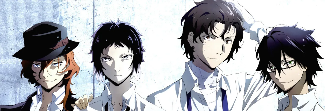 Cena do anime Bungo Stray Dogs