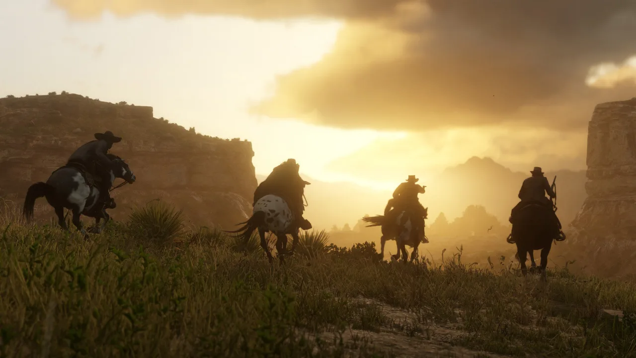 Cena do jogo Red Dead Redemption 2
