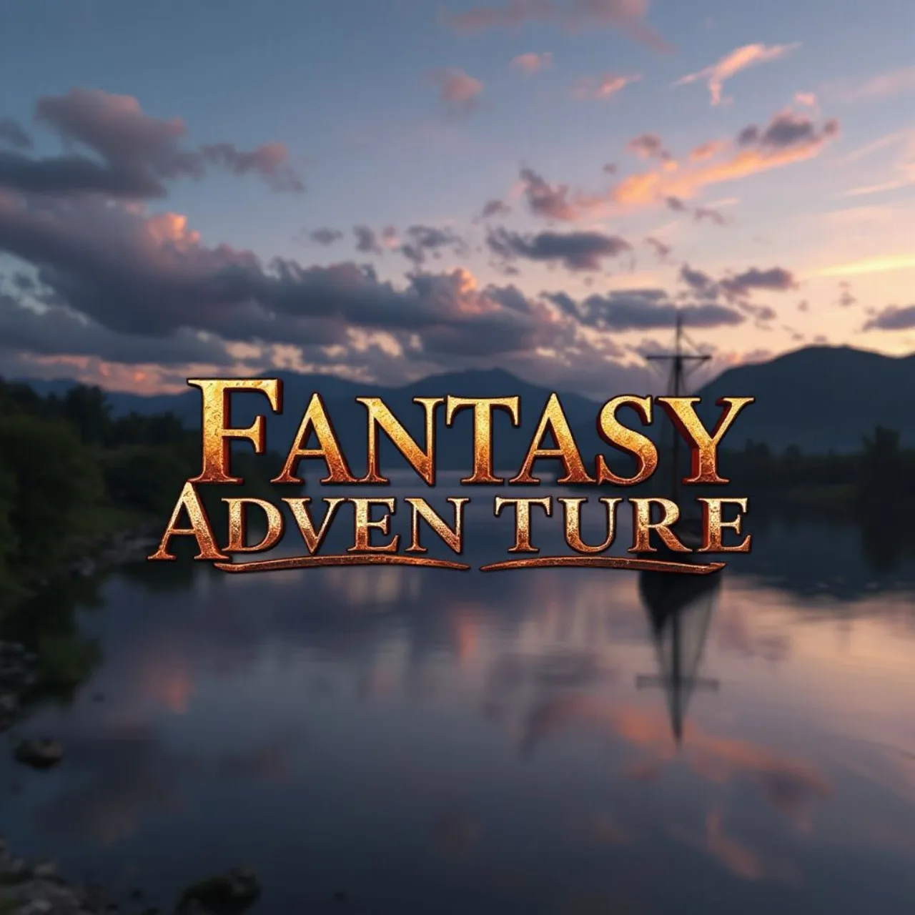 Logotipo de At Fate's End sobre fundo escuro, ao lado dos ícones da Xbox Game Pass e da Thunder Lotus Studios