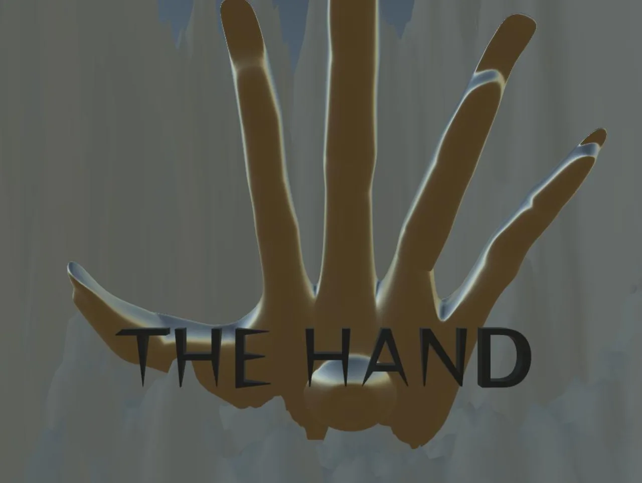 Cena do jogo The Hand