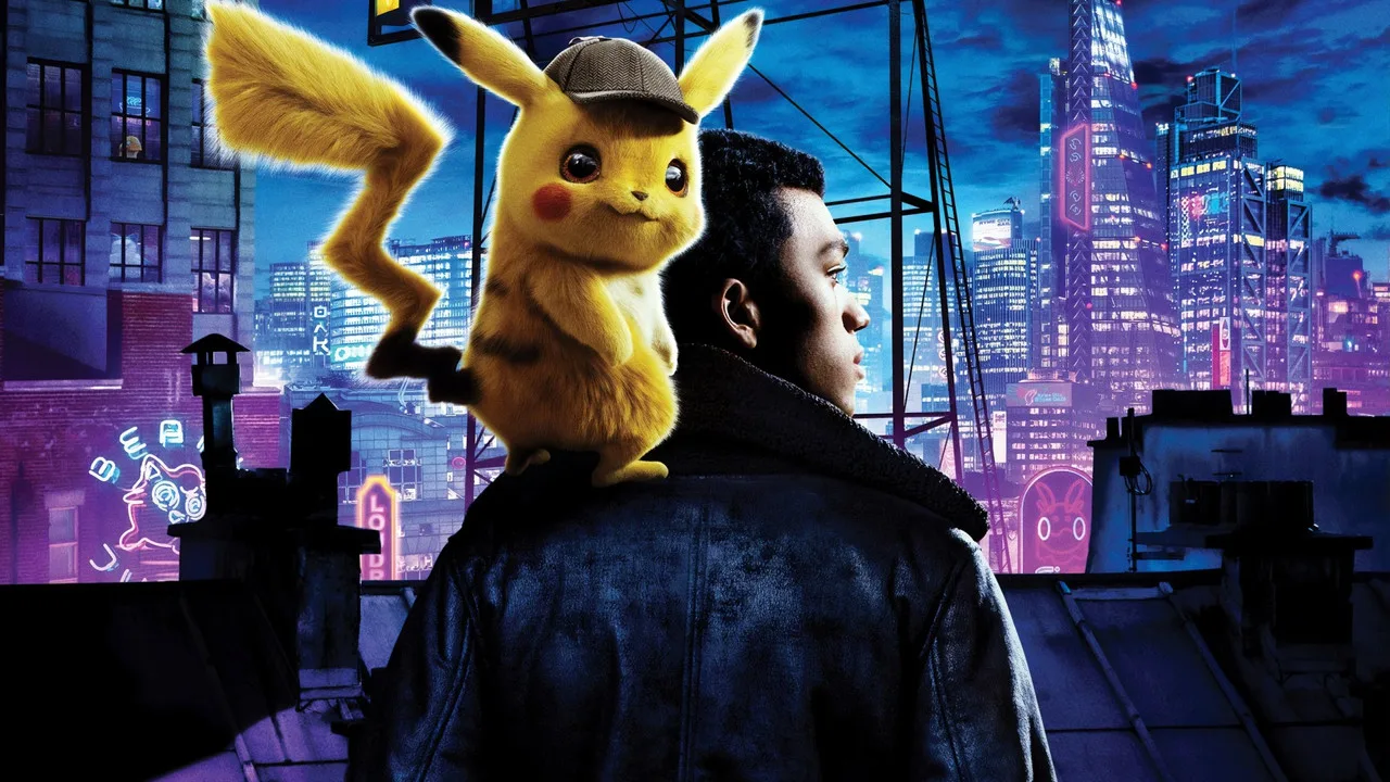 Pessoa levantando halteres ao lado de uma caixa de Blu‑ray Pokémon sobre um tapete de yoga