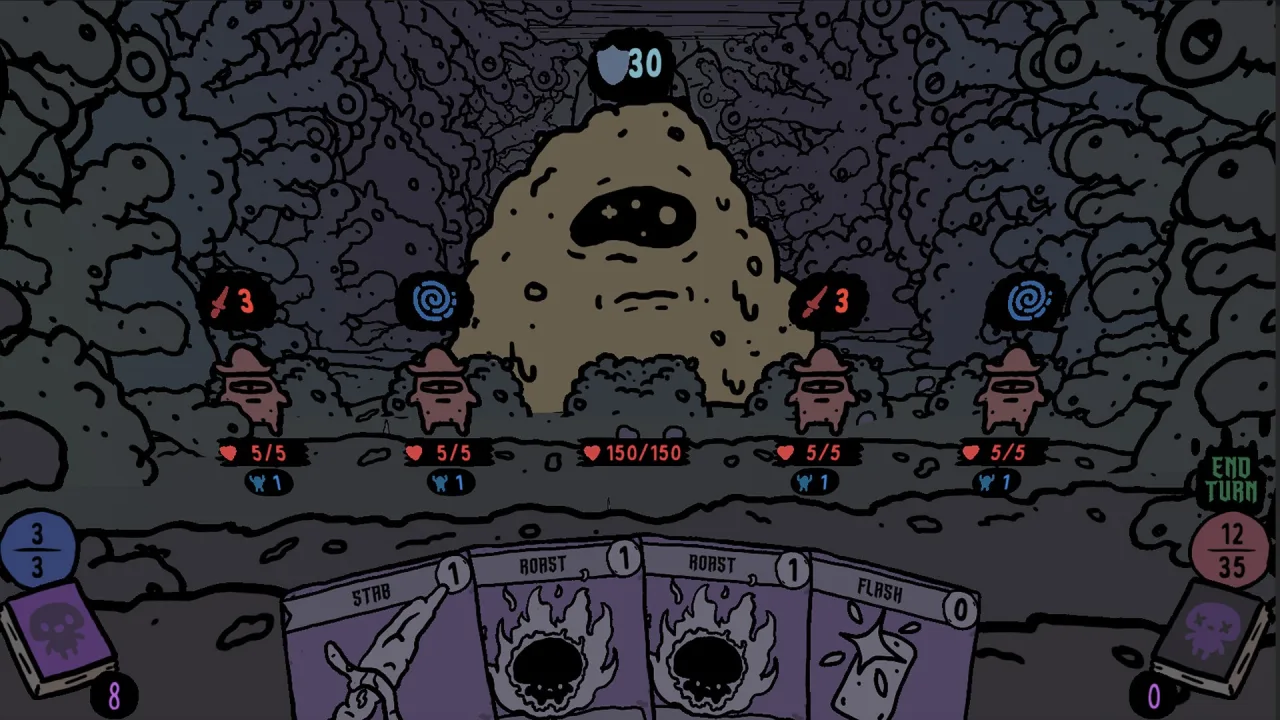 Cena do jogo Shroom and Gloom