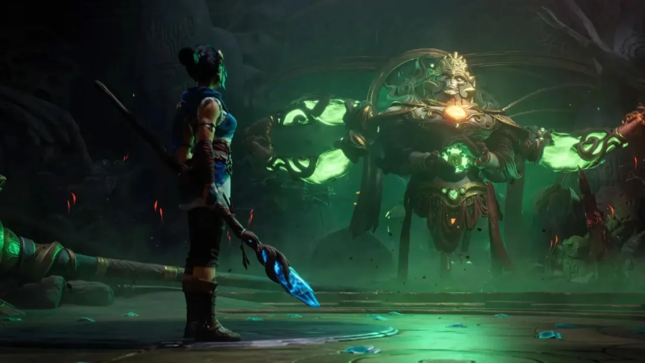 Cena do jogo Kena: Scars of Kosmora