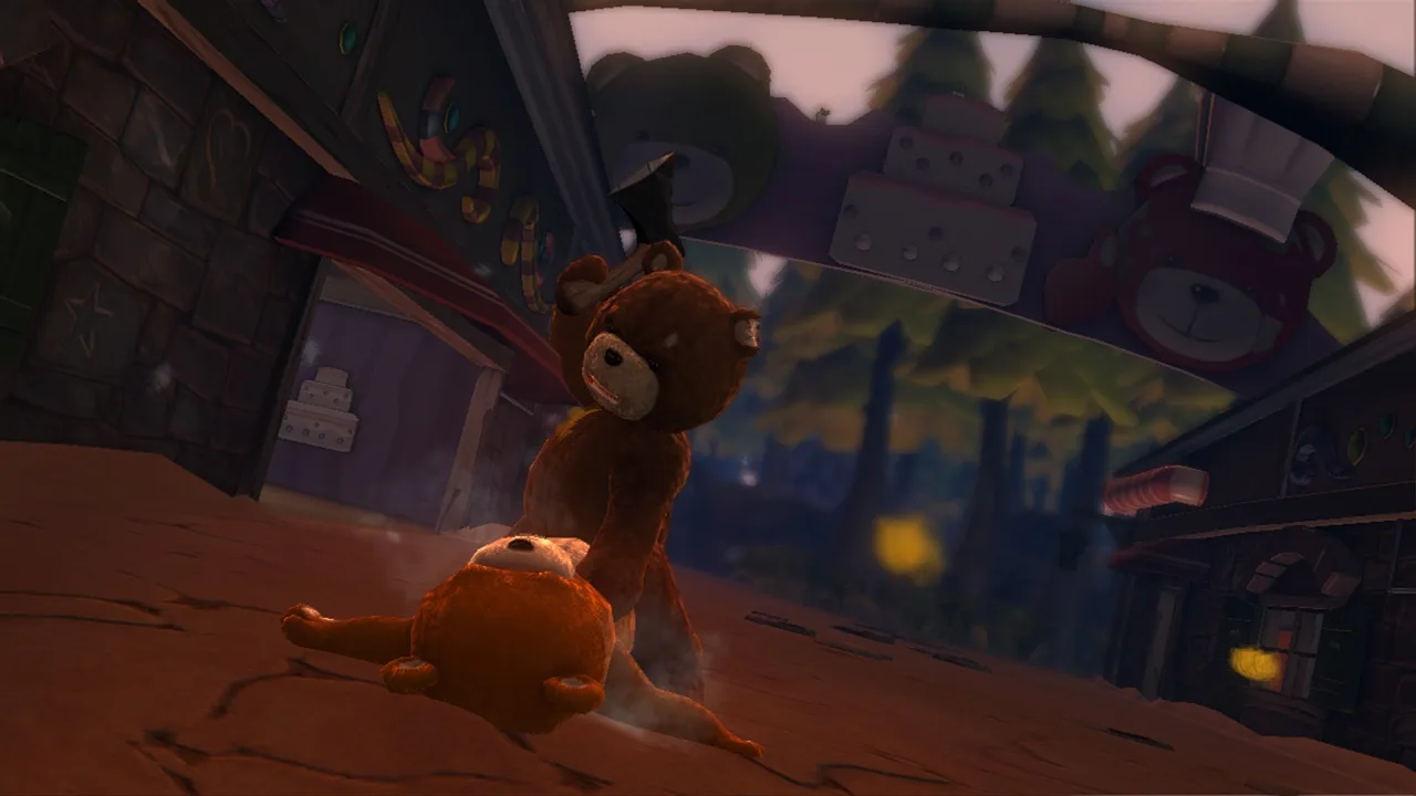 Cena do jogo Naughty Dog