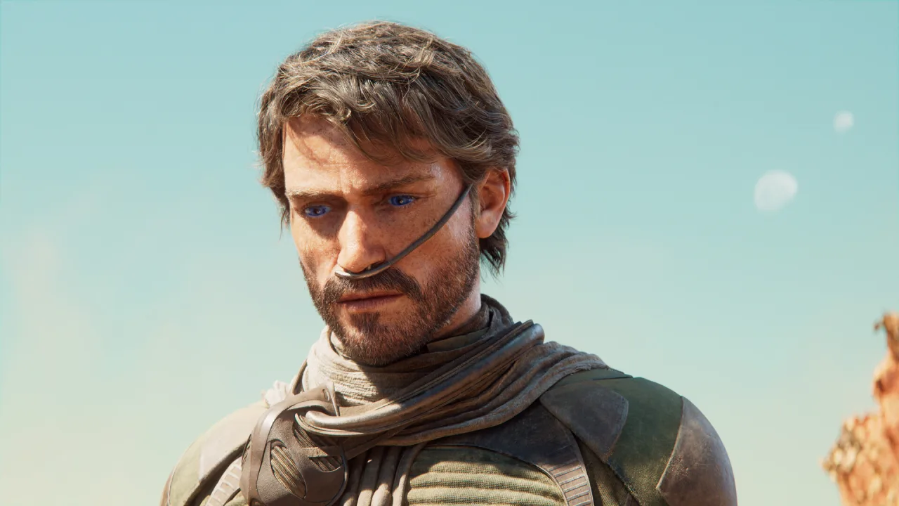 Cena do jogo Dune: Awakening