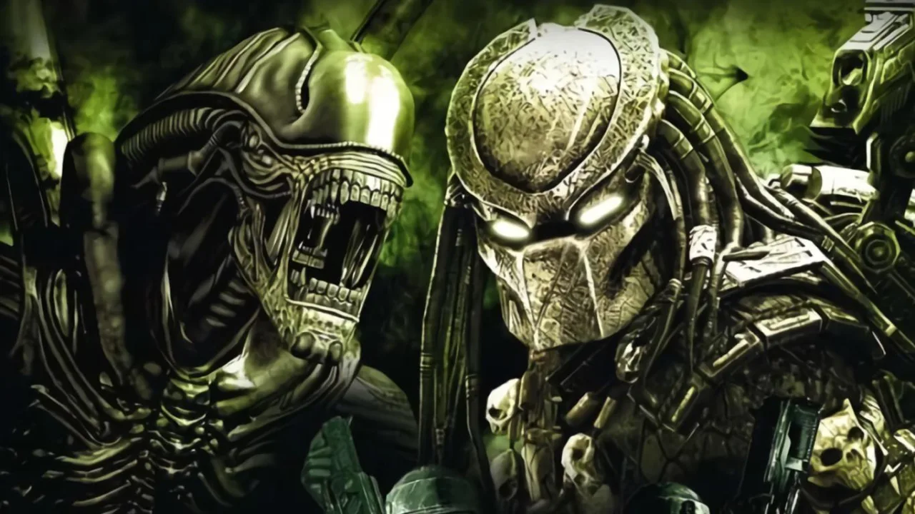 Cena do jogo Alien vs Predator