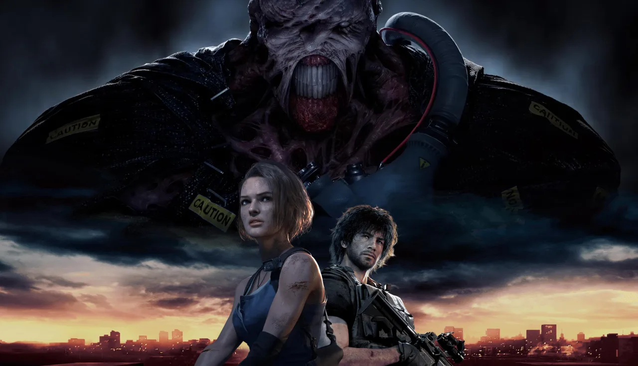 Cena do jogo Resident Evil 3