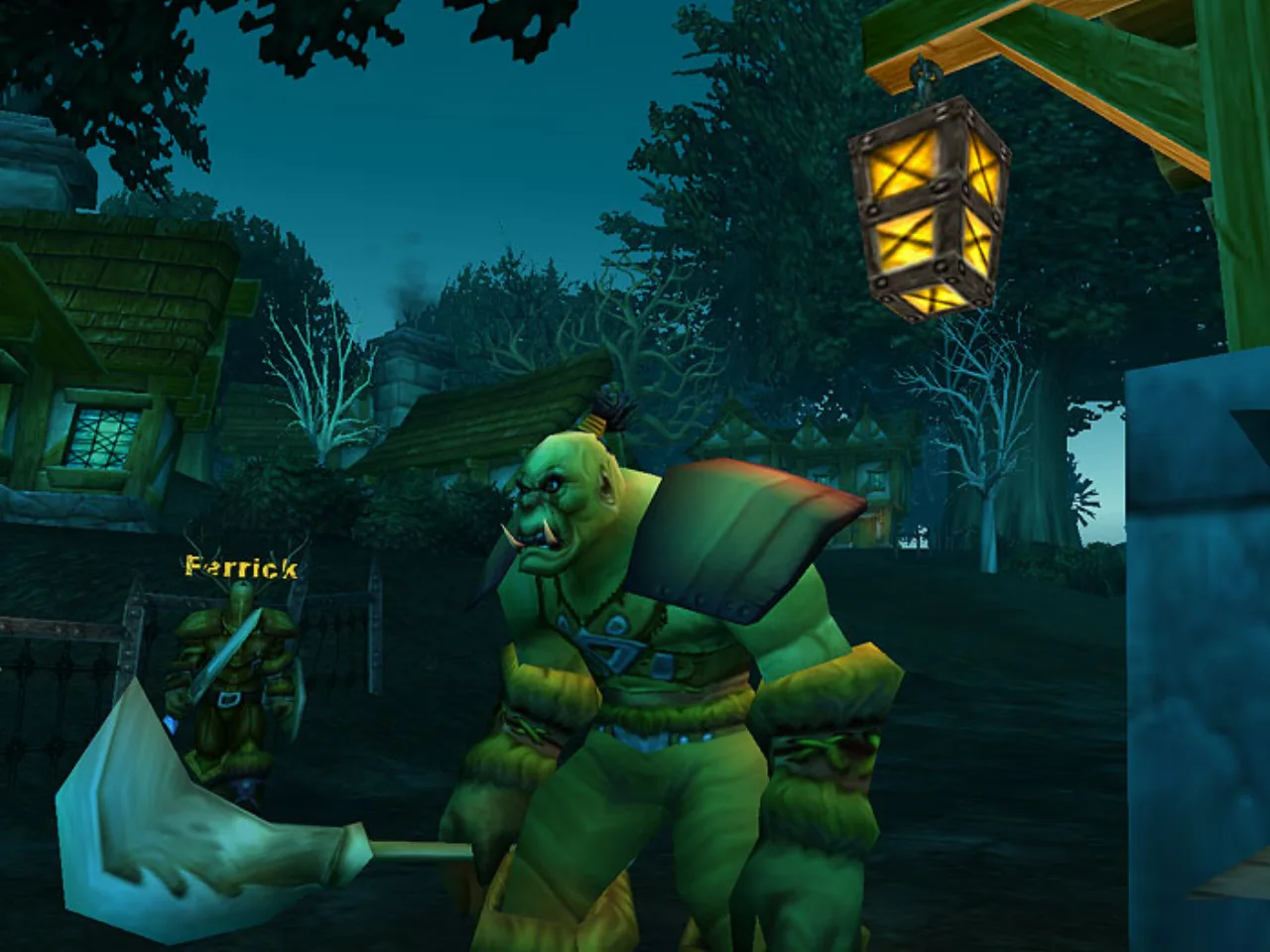Cena do jogo World of Warcraft