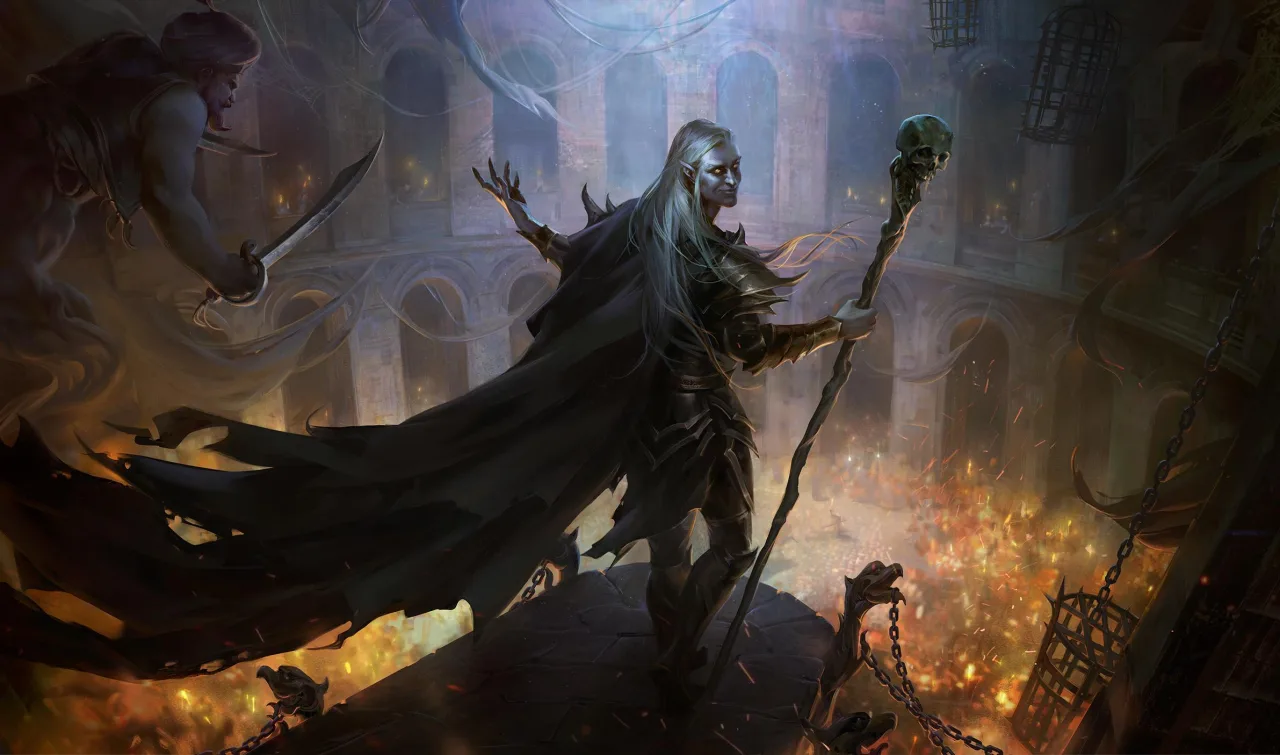 Cena do jogo Baldur’s Gate