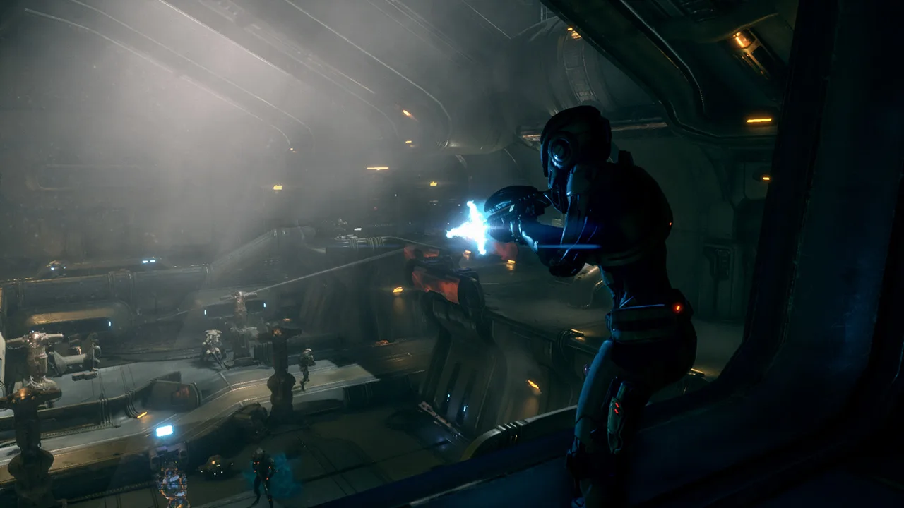 Cena do jogo Mass Effect 5