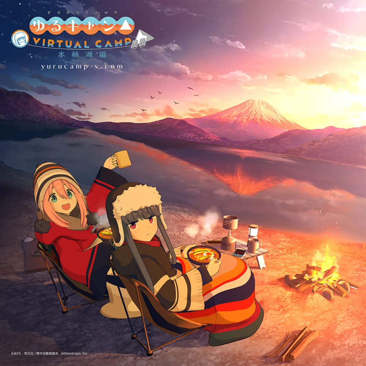 Cena do jogo Laid-Back Camp All-In-One!!