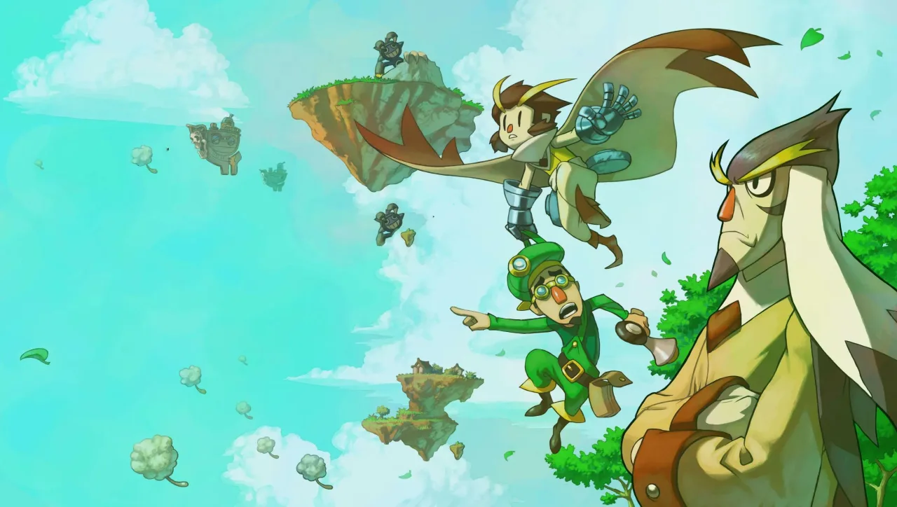 Cena do jogo Owlboy