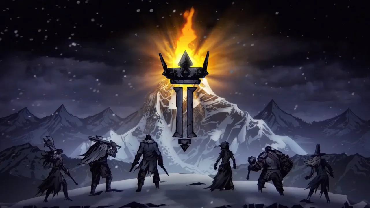 Cena do jogo Darkest Dungeon 2