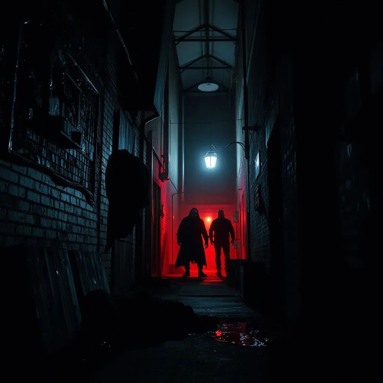 Clayface ao centro, cercado pelos vilões Killer Croc, Solomon Grundy, Scarecrow, Man‑Bat e Professor Pyg