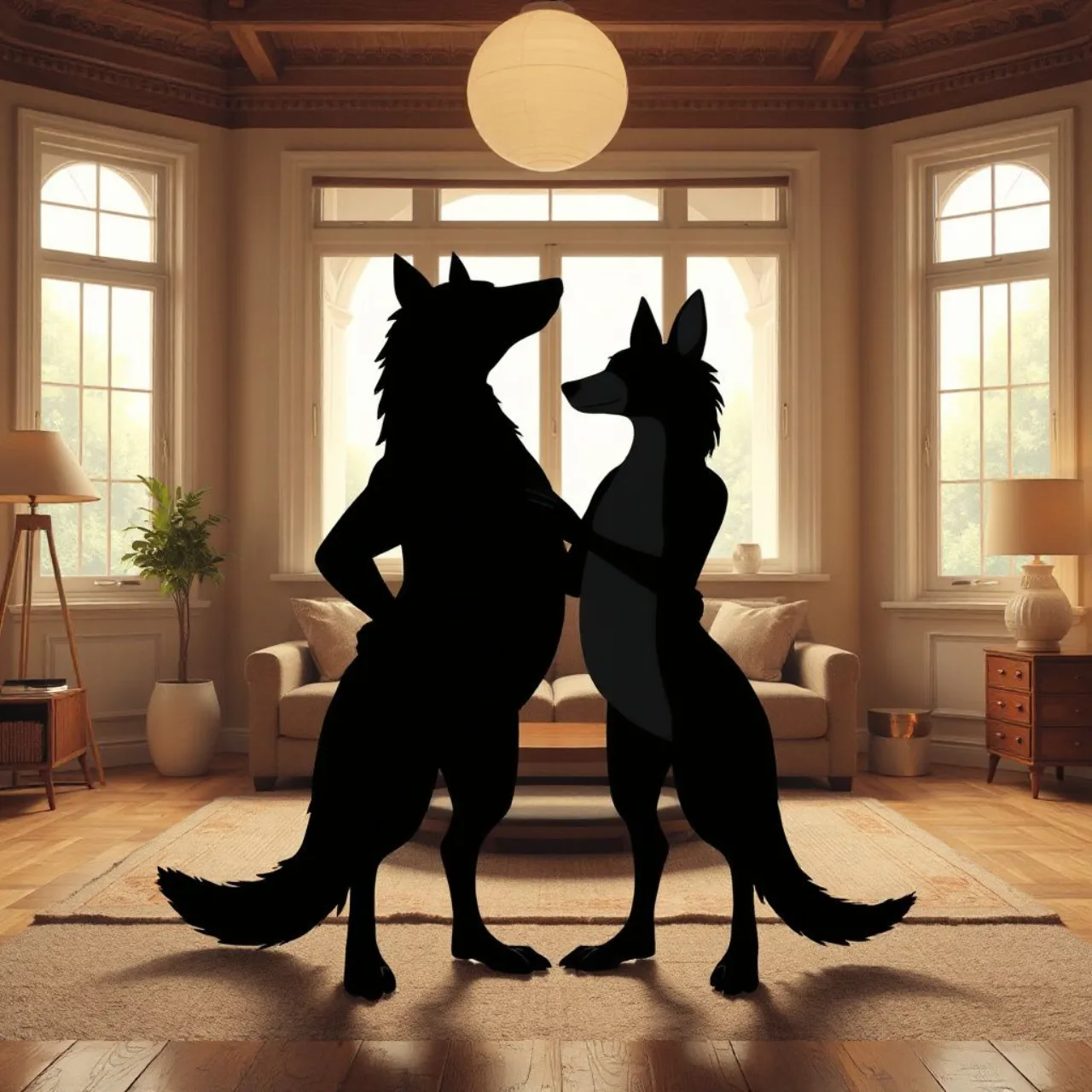 CatDog, o felino e o canino unidos em um só corpo, em frente ao logo colorido da Nickelodeon