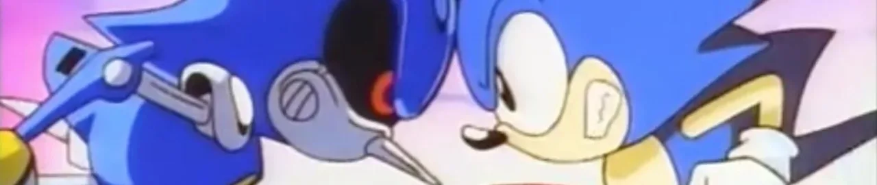 Cena do anime Sonic the Hedgehog