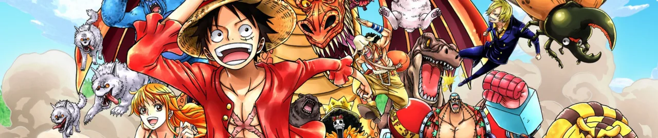 Jovem fazendo agachamento com fone de ouvido, tela de TV exibindo One Piece e garrafa d'água ao lado
