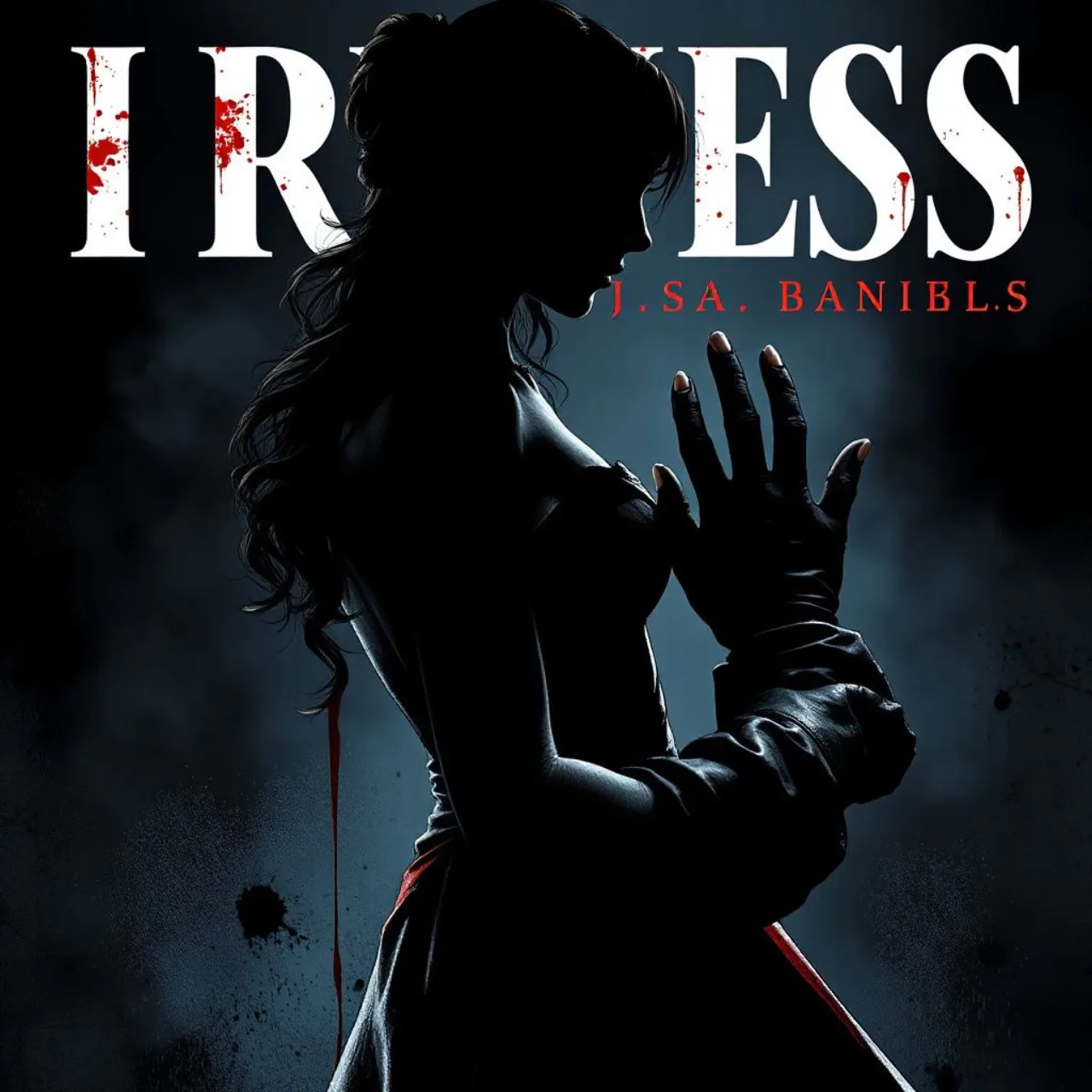 Silhueta de assassino de luvas pretas diante de princesas Disney em estilo sombrio, com o logo de The Princess Murders